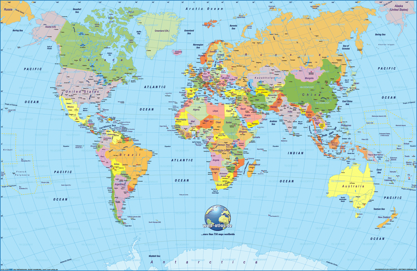 peta-dunia